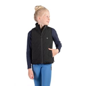 Verwarmde bodywarmer kind
