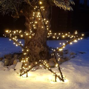 Tuinster warm-witte LED buitenverlichting