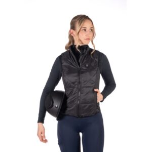 Verwarmde bodywarmer elastisch & geïsoleerd