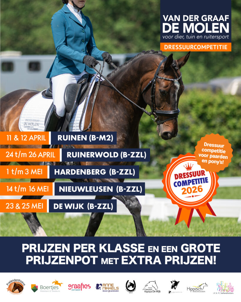 Van der Graaf De Molen Dressuur Competitie 2026